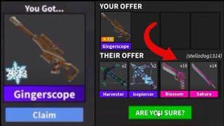 What Do People Offer For Gingerscope (Murder Mystery 2)