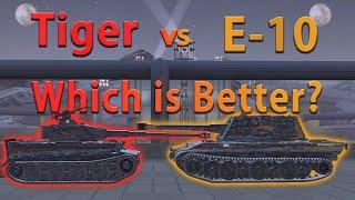 WOT Blitz Face Off || Tiger I vs E-10