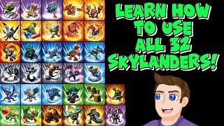 How To Use Every SKYLANDER from SPYROS ADVENTURE!