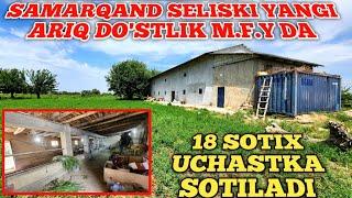 SELISKI YANGI ARIQ DO'STLIK M.F.Y MO'LJAL NASOS 18 SOTIX UCHASTKA YER MOLXONA  SOTILADI