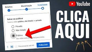 [MUDOU TUDO] Como Postar vídeo no YouTube! [2024]