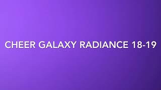 cheer galaxy radiance 18/19