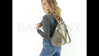 nylon backpack with shoulder strap women | Rhea | Ralphany