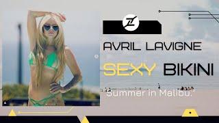 Avril Lavigne in Sexy Bikini: Summer in Malibu | Celebrity Update