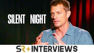 Silent Night Interview: Joel Kinnaman Shares The Challenges Of No Dialogue & Working With John Woo