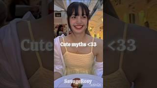 Cute myths! #blackpink #shortsfeed #fypシ゚viral #trending #blink #youtubeshorts