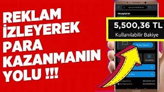 REKLAM İZLEYEREK PARA KAZANMANIN YOLU ( İnternetten Para Kazanma )