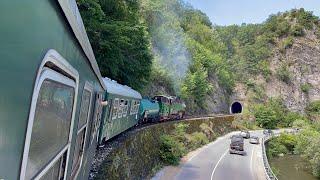 The last narrow gauge steam train in Bulgaria | Scenic Journey in 4K