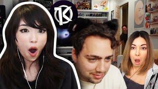 Emiru reacts to Best Twitch Fails Compilation 154 ( Mizkif, xQc... ) by Top Kek