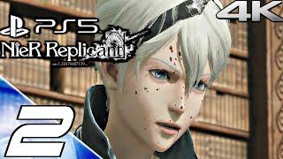 NIER REPLICANT PS5 Gameplay Walkthrough Part 2 - Geppetto & Hook Boss Fight (4K 60FPS) FULL GAME