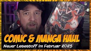 Comic und Manga Haul Februar 2025 - mein neuer Lesestoff | Deutsch