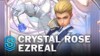 Crystal Rose Ezreal Wild Rift Skin Spotlight