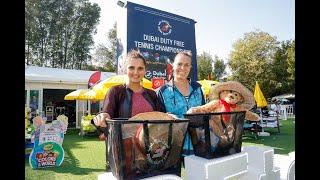 Doubles stars Sania Mirza and Lucie Hradecka Shop For Each Other at Dubai Duty Free