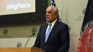 Special Representative Zalmay Khalilzad on the Timing of an Afghan Peace Settlement