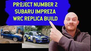 Subaru Impreza WRC Car replica project 4 door to 2 door conversion