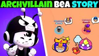 The Love Story Of Archvillain Bea | Origin Of Archvillain Bea | Brawl Stars Story | PRO BRAWL YT