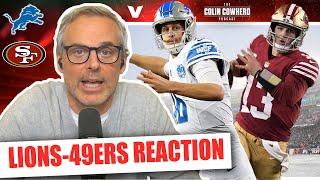 Lions-49ers Reaction: "NOT PAYING BROCK PURDY," Jared Goff leads Detroit on MNF | Colin Cowherd NFL