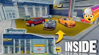 Extreme Car Driving Simulator || HOW TO GO INSIDE GARAGE 