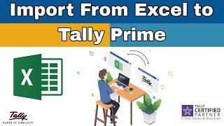 How to Import Ledger & Stock Item Excel to Tally Prime || Import Ledger & Stock Item Excel to Tally