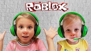 ПОХОМЯЧИМ в Роблокс с НИКОЛЬ и АЛИСА  / Roblox  Николь крейзи геймер