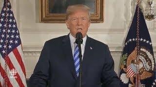 Trump pulls out of Iran nuclear deal full speech