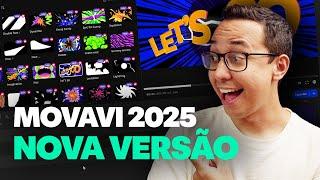 ÓTIMO EDITOR DE VÍDEOS para INICIANTES | Movavi Video Editor 2025