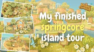 My Finished SPRINGCORE Island Tour! || Animal Crossing: New Horizons