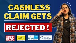 Health Insurance CASHLESS CLAIM Rejected  | Cashless Claims Explained 2023 | Gurleen Kaur Tikku