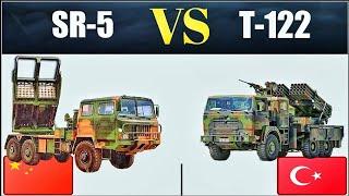 Turkish T-122 Sakarya VS Chinese SR-5 Multiple Rocket Launcher System