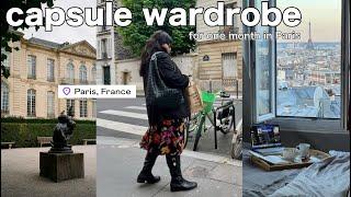 2024 spring capsule wardrobe for Paris *20+ outfits*