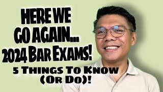 5 Things to Know (or Do) Before Taking the 2024 Bar Exams