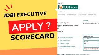 IDBI Executive Must apply It Why ?