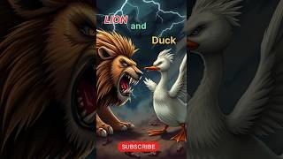 Lion and Duck||🫣|| #viralshorts #viralshort #trending #animals #fusion #hybrid #monsternazim