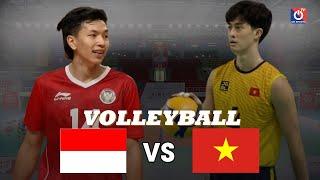Full | Indonesia - Vietnam | อินโดนีเซีย-เวียดนาม วอลเลย์บอลชาย Men's Volleyball ASEAN