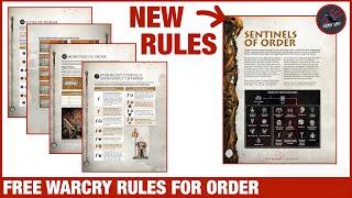 FREE RULES FOR WARCRY GRAND ALLIANCE ORDER - Overview Of The 4 PDFs Including Reactions