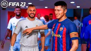 FIFA 14 | Real Madrid Vs. Barcelona | Ft Benzema & Lewandowski | Patch FIFA 23