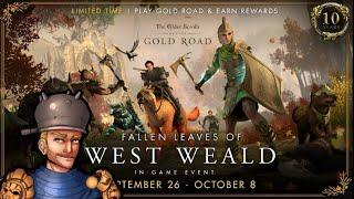 ESO Fallen Leaves of West Weald (9/28 - 10/8) New Rewards Good Farms and More