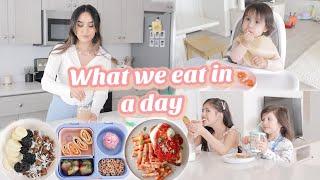 WHAT WE EAT IN A DAY   Mom, Kids, Toddler & Baby Meal Ideas 2022