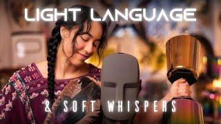 ASMR Light Language // Feathers, Sound Healing & Layered Triggers