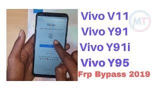 Bypass Frp Vivo V11 /Vivo Y91 / Vivo Y91i  / Vivo Y95 /Vivo Google Account Bypass New Way 2019