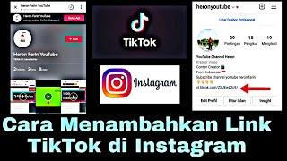 Cara Menambahkan Link TikTok di Instagram