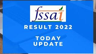 FSSAI Result 2022 | FSSAI Result 2022 Update #fssairesult2022