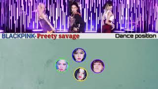 BLACKPINK - Preet savage dance position