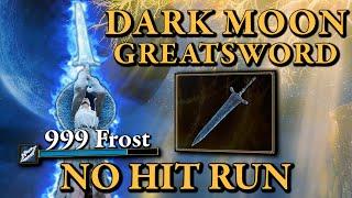 No Hitting Elden Ring With The Most BROKEN Magic Weapon! The Dark Moon Greatsword!