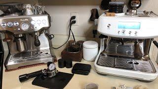 Ultimate Showdown - IMS Breville Barista Express vs.Stock Barista Pro | 9 Bar Test