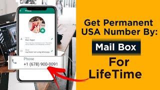 Full Method How to Get +1 USACanada  Fake WhatsApp number by Mail Box Get unlimited Virtual No