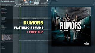 Gucci Mane - Rumors ft. Lil Durk (FL Studio Remake + Free FLP)