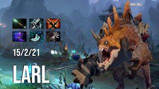 Dota 2 Pro Gameplay   Larl   Primal Beast   15 2 21   High Skill Dota 2 / Team Spirit Mid