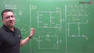 PREPARATÓRIO IME-ITA-AFA-EFOMM-EN - EXERCÍCIOS DE CIRCUITOS ELÉTRICOS - THEVENIN, MILLMANN E OUTROS