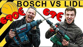 69€ PARKSIDE schlägt 690€ BOSCH ABBRUCHHAMMER? | WERKZEUG NEWS #53